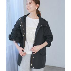 マウンテンパーカー ウインドブレーカー ミドル丈マウンテンパーカ スプリングコート/撥水・花粉ガード レディース