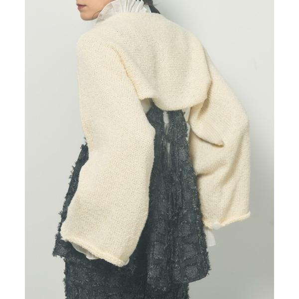 ストール マフラー ニットマルチボレロ レディース