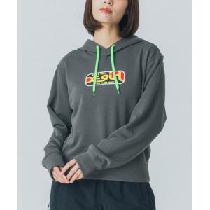 パーカー X-GIRL/エックスガール クロップド丈パーカー 155251012002 レディース