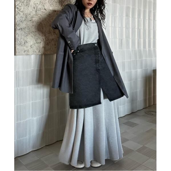 ワンピース DEFORMATION COLLAR CUT DRESS