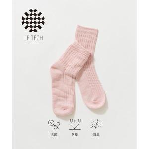靴下 「UR TECH」カラーMIXショートソックス レディース