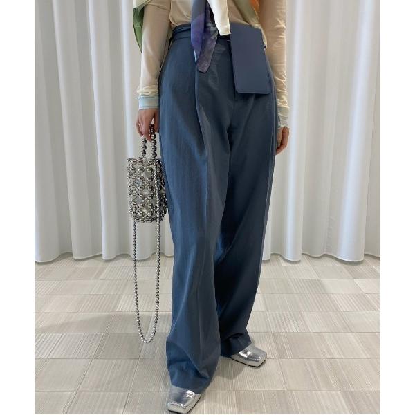 スラックス パンツ ACC BAG BELT SET PANTS レディース