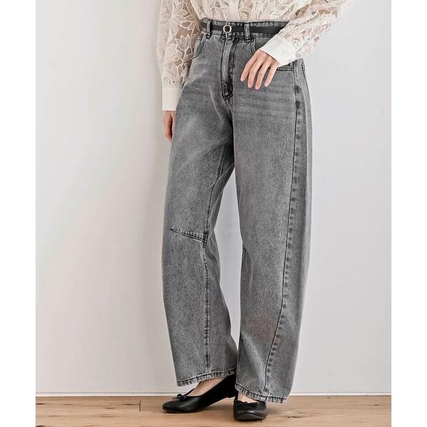 ジーンズ デニム デニムパンツ デニムバレルレッグパンツ レディース