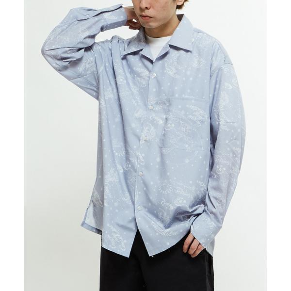 ブラウス シャツ CONSTELLETION OPEN COLLAR SHIRTS レディース メン...