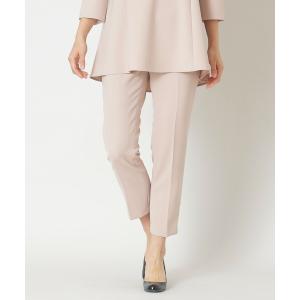 パンツ ストレッチダブルクロス パンツ レディース