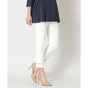 パンツ ポリエステルストレッチ パンツ レディース