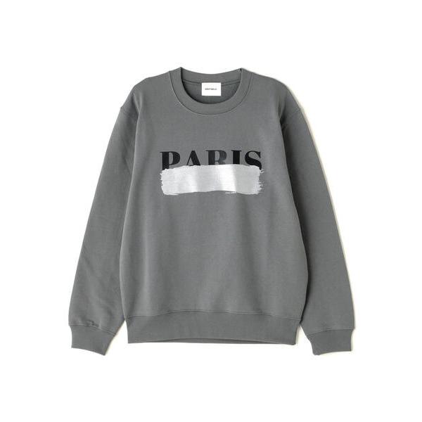 トレーナー スウェット DROIT BELLO（ドロイトベロ）シルバーブラッシュPARIS スウェッ...