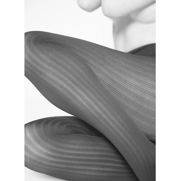 タイツ Alma Rib Tights Black レディース