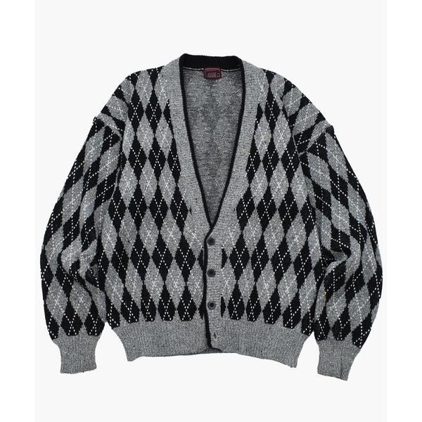 カーディガン 「ヴィンテージ古着」90’s Cambridge Classics アーガイルチェック...