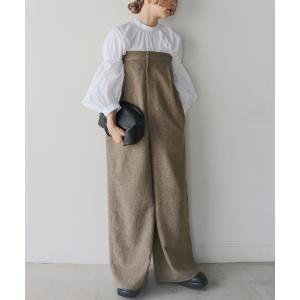 「select MOCA by son」 オーバーオール MEDIUM ブラウン レディース