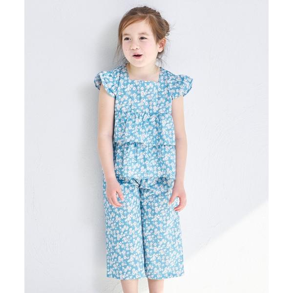 セットアップ 「リンクコーデ」ティアードフリル ガールズセットアップ キッズ 子供服 女の子