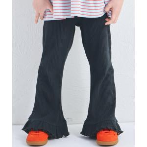 リブコットン裾フレアパンツ 女児の買取情報