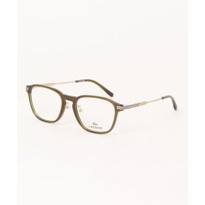 伊達メガネ メガネ 眼鏡 「LACOSTE/ラコステ」スクエア メガネ L2915LB 275 メンズ レディース