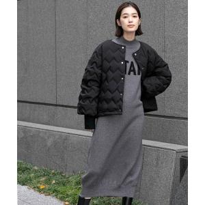 「CLOCHE」 ニットワンピース FREE グレー レディース