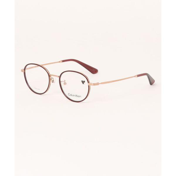 伊達メガネ メガネ 眼鏡 「Calvin Klein/カルバンクライン」ラウンド メガネ CK241...