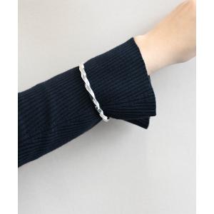 バングル SV　ツイスト　ビッグバングル レディース メンズ