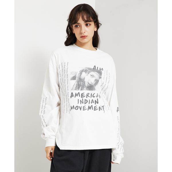 tシャツ 「REMI RELIEF / レミ レリーフ」 INDIAN天竺ロングTシャツ/両面プリン...