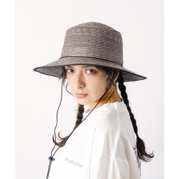 帽子 ハット 「Ruben/ルーベン」CODE LONG BRIM STRAW HAT/コードロング...