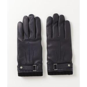 「Christian Dior」 手袋 8.5 ネイビー レディース