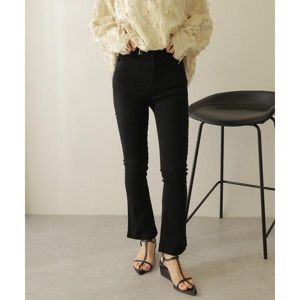 パンツ stretch flare denim  pants /ストレッチ スリム フレア パンツ ...