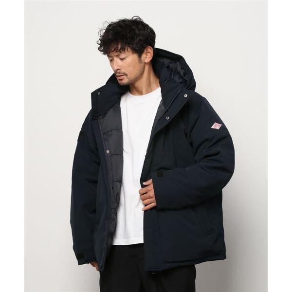 「DANTON」 ダウンジャケット MEDIUM ネイビー メンズ
