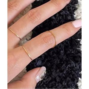 指輪 リング 「OKUOKU　0909」極細　リング　ステンレス　低アレルギー oku-ring-737847431074-2 Nn レディース