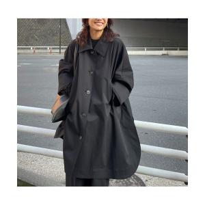 「BLACK BY MOUSSY」 トレンチコート FREE ブラック レディース