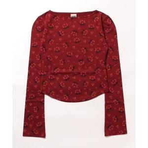 「HOLIDAY」 長袖カットソー 1 ボルドー レディース