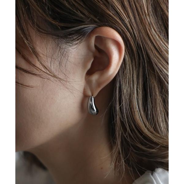 ピアス アシメドロップデザインピアス レディース