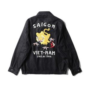 ベトジャン スカジャン ジャケット ミリタリー 黒 ジップアップ L 楽天市場】ベトジャン（サイズ（S/M/L）3L）の通販