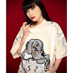 @CHROME HEARTS Tシャツ 18m 90cm ベビー キッズ古着 Buy Chrome Hearts Cemetery Cross Baseball Baby T-Shirt 'Blue