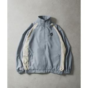 ブルゾン ジャンバー 「KANGOL」 ピーチ スエード トラックジャケット / 長袖 / ピーチ素材 「セットアップ可能」 レディース メンズ