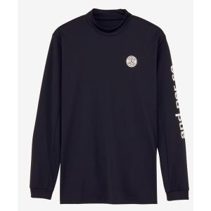 tシャツ ソルケアハニカム長袖モックネックシャツ（メンズ） メンズ