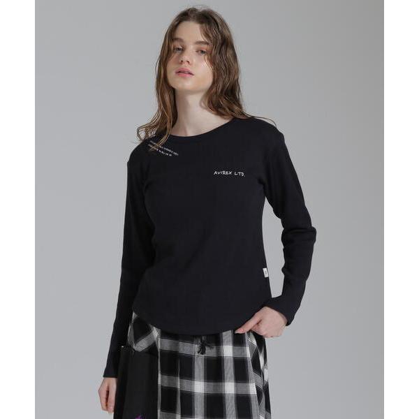 tシャツ DOODLE PRINT HONEYCOMB WAFFLE T-SHIRT/ダブルプリント...