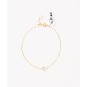 ブレスレット 「岩座」菱石ブレスレット 水晶 レディース