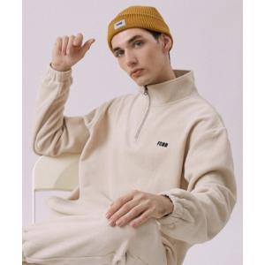 「FCMM」 スウェットカットソー MEDIUM サンドベージュ メンズ