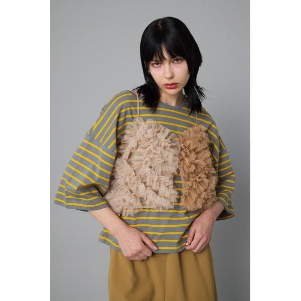 Bi color many frill bustier　　バイカラーメニーフリルビスチェ レディース