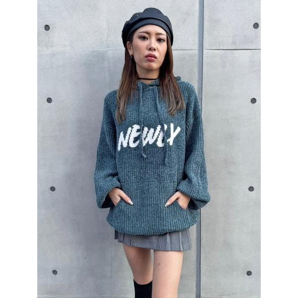 ニット セーター NEWLYモールニットトップ レディース