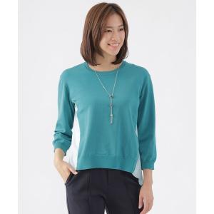 ニット セーター 「ウォッシャブル」ファインゲージコンビニットプルオーバー レディース