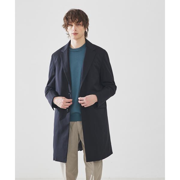 チェスターコート コート 「軽量/ストレッチ」中綿 シャンブレー チェスターコート メンズ