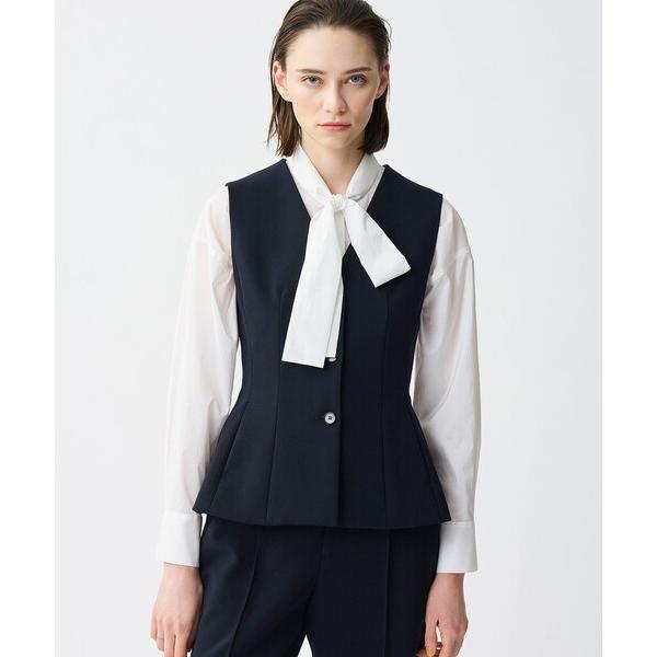 ベスト ジレ プルーフダブルクロス ジレ レディース