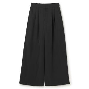 ワイドパンツ パンツ フィブリルシャンブレー ワイドパンツ レディース