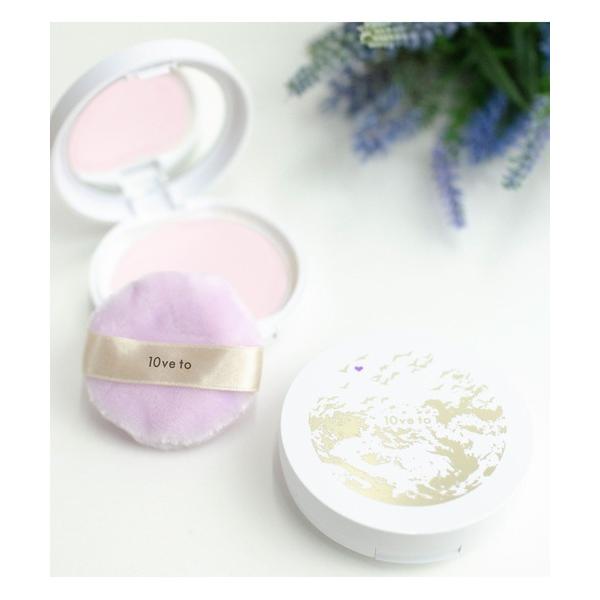 日焼け止め 10ve to ラブトゥ UVパウダー ラベンダー