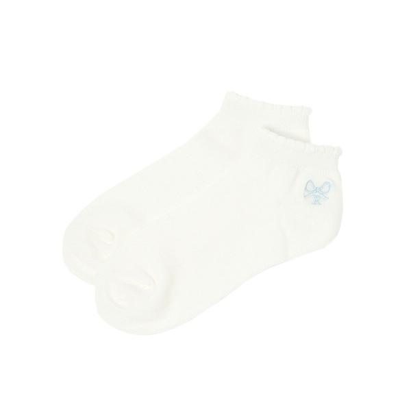 靴下 Rリボンショートソックス キッズ 子供 女の子