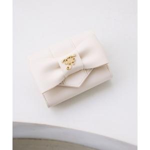 Maison de FLEUR メゾンドフルール2つ折り財布ブラック Maison de Fleur メゾンドフルール 二つ折り財布 ブラック