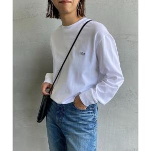 tシャツ 「LACOSTE/ラコステ」 ワンポイントロゴ クルーネックロンT レディース メンズ