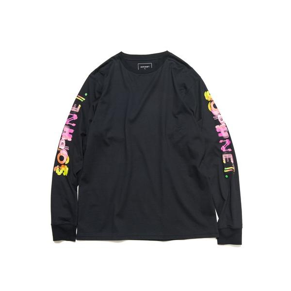 tシャツ SIMON TAYLOR: FLOWER L/S TEE メンズ レディース