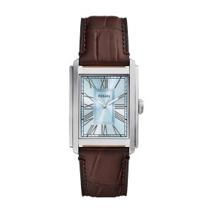 腕時計 フォッシル 腕時計 メンズ アナログ レザー FS6110 メンズ