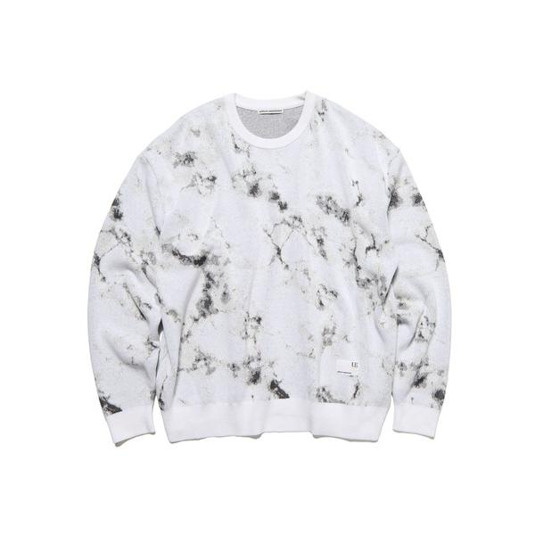 セーター ニット MARBLE JACQUARD KNIT メンズ レディース