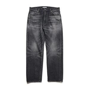 uniform experiment ジーンズ DAMAGED DENIM TAPERED-FIT JEANS メンズ